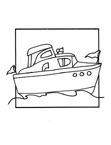 Coloriage Bateaux et voiliers 35