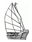 Coloriage Bateaux et voiliers 7