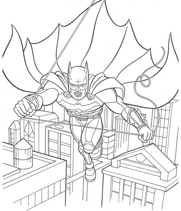 Coloriage 24 Batman