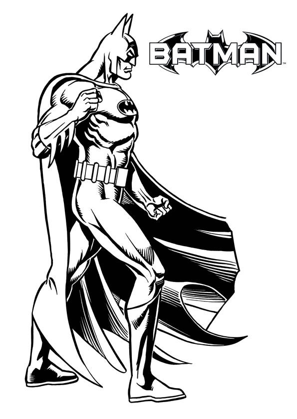 Coloriage 27 Batman