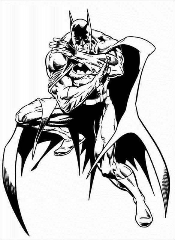 Coloriage Batman 37