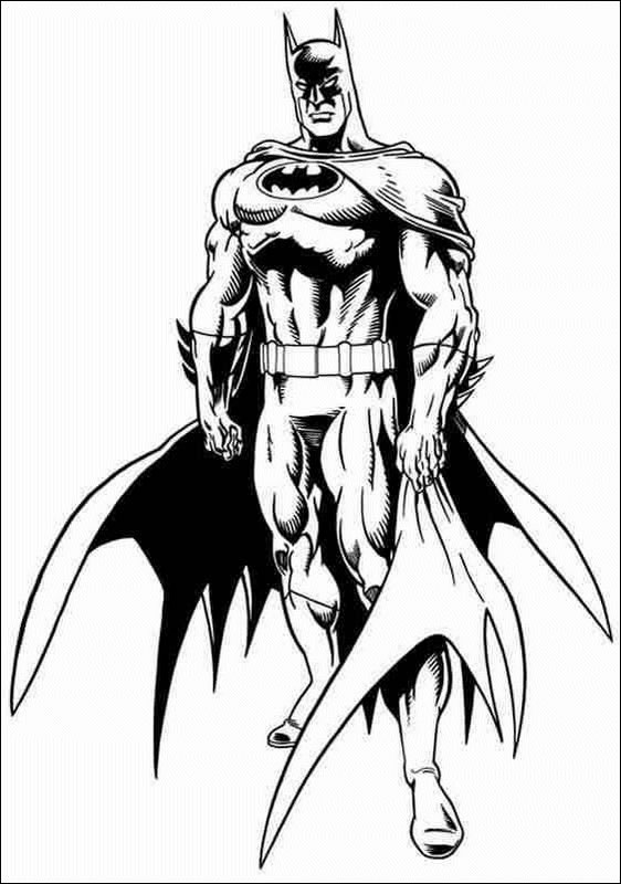 Coloriage 57 Batman