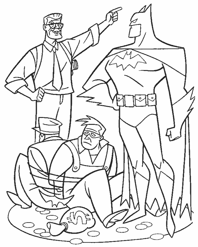 Coloriage 83 Batman