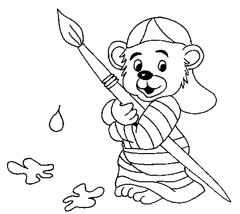 Coloriage 25 Bears