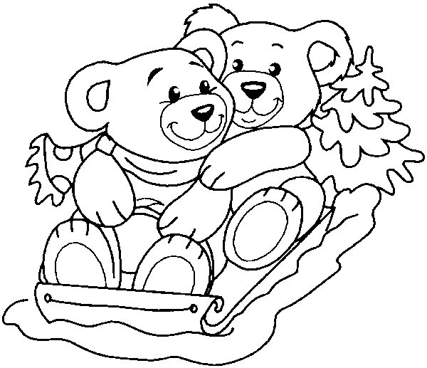 Coloriage 35 Bears