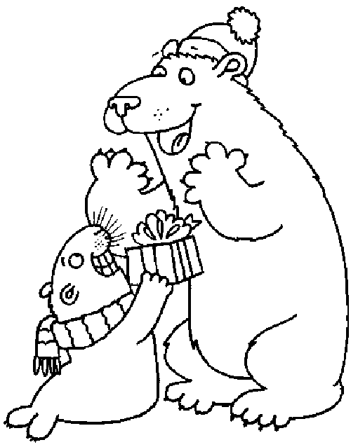 Coloriage 43 Bears