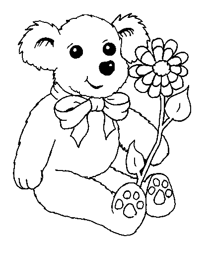 Coloriage 45 Bears