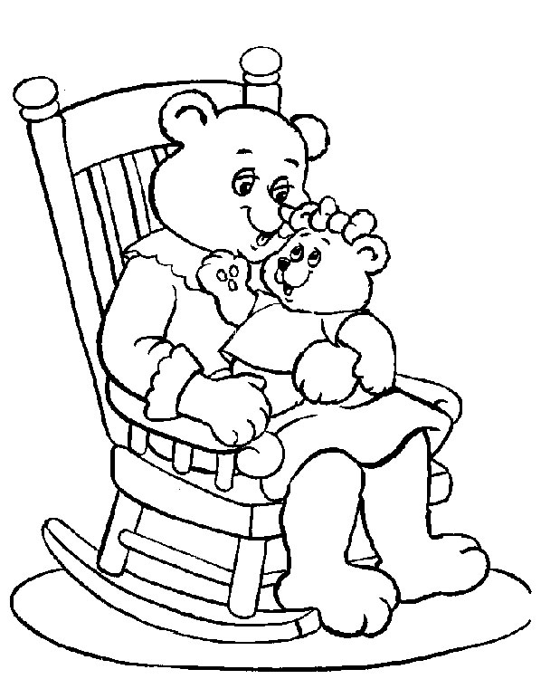 Coloriage 8 Bears