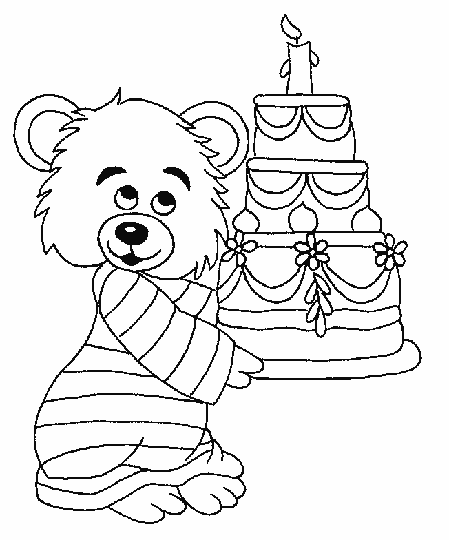 Coloriage 81 Bears