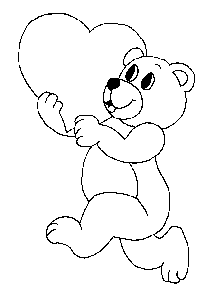 Coloriage 9 Bears