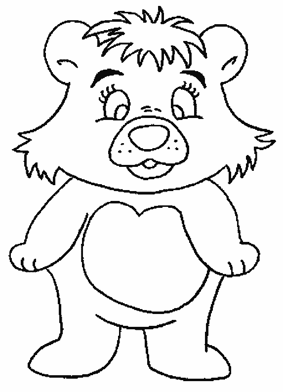 Coloriage 95 Bears