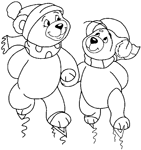 Coloriage Bears 24