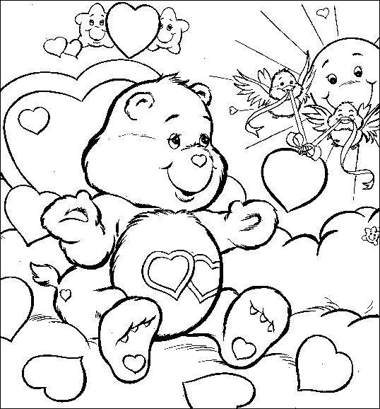 Coloriage 1 Bisounours