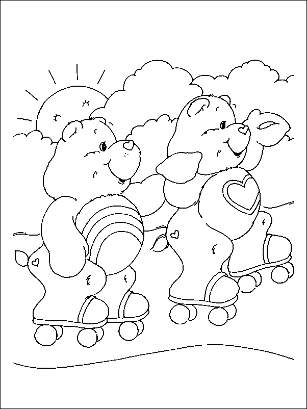 Coloriage 6 Bisounours