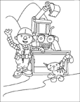 Coloriage Bob bricoleur 7