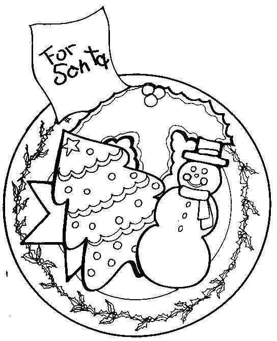 Coloriage 21 Boules de noel