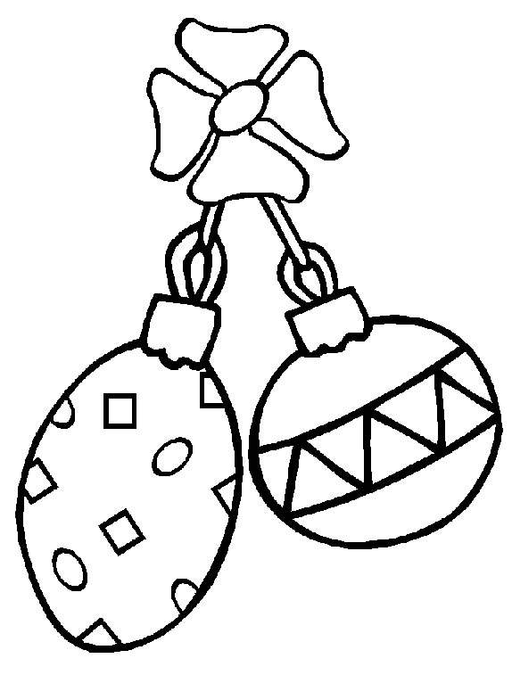 Coloriage 25 Boules de noel