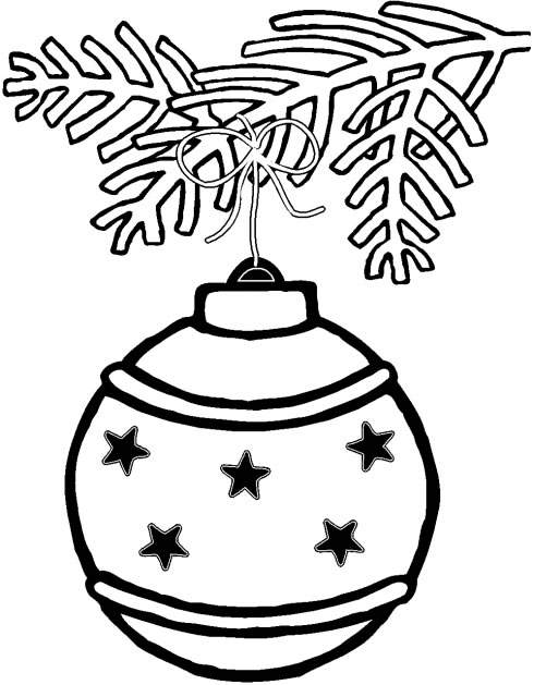 Coloriage 30 Boules de noel