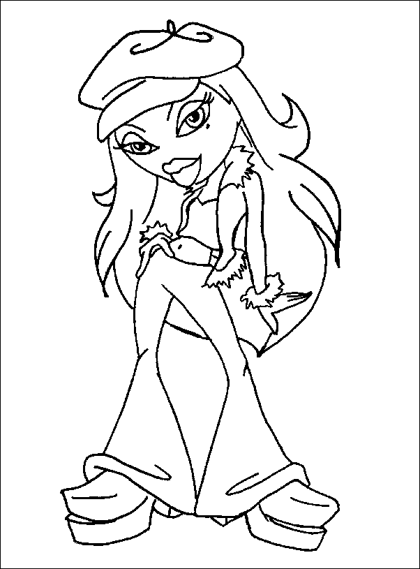 Coloriage 1 Bratz