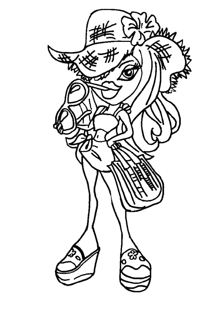 Coloriage 10 Bratz