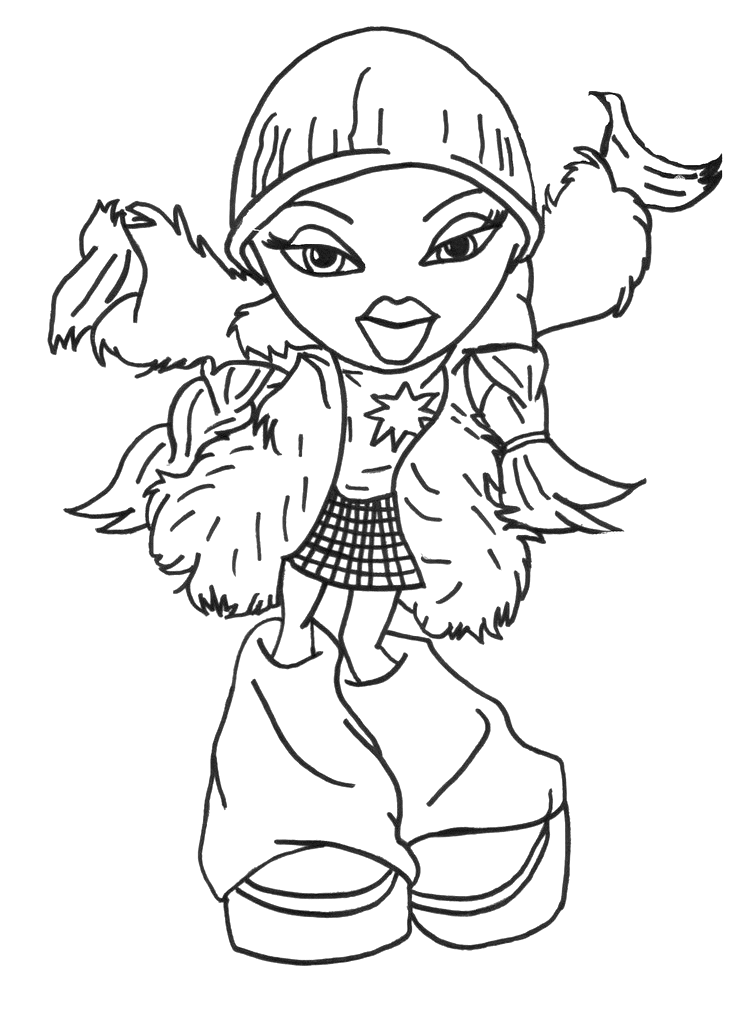 Coloriage 11 Bratz