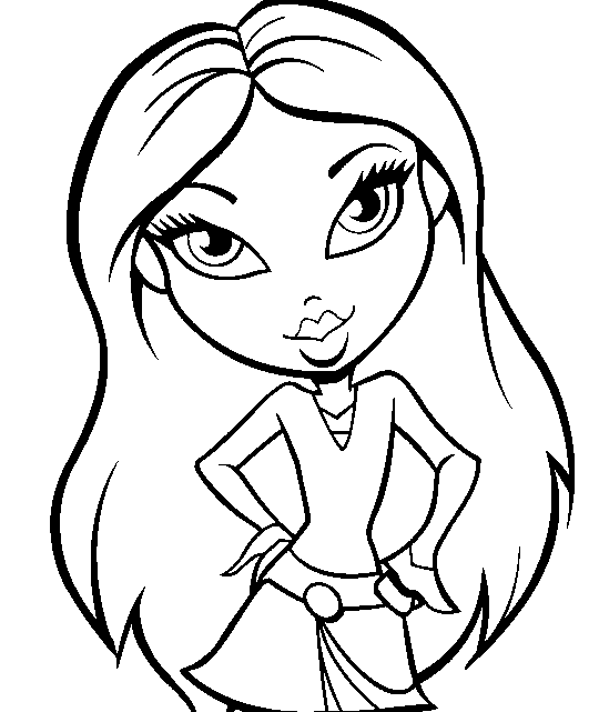 Coloriage 12 Bratz