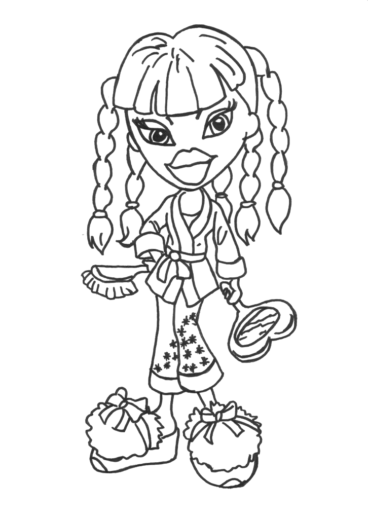 Coloriage 13 Bratz