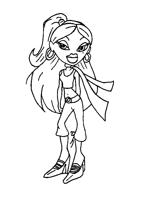 Coloriage 15 Bratz