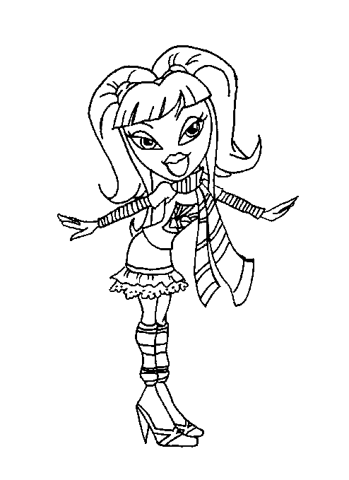 Coloriage 16 Bratz