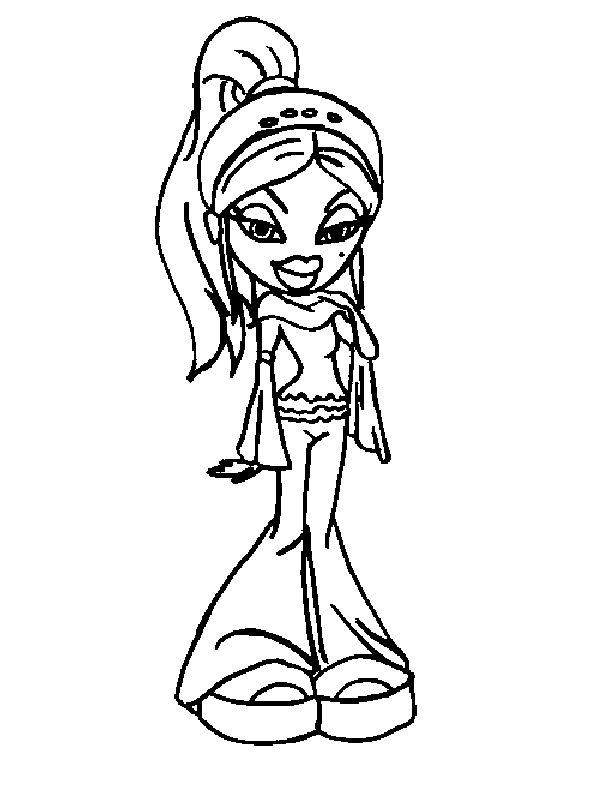 Coloriage 17 Bratz