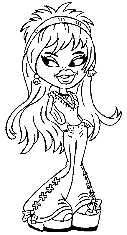 Coloriage 18 Bratz