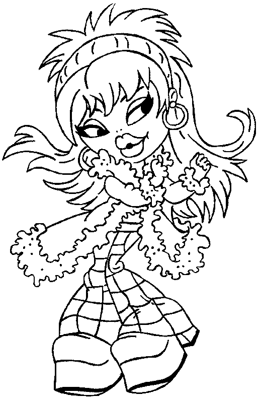 Coloriage 19 Bratz