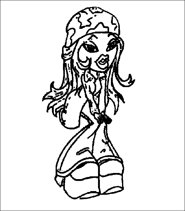 Coloriage 2 Bratz