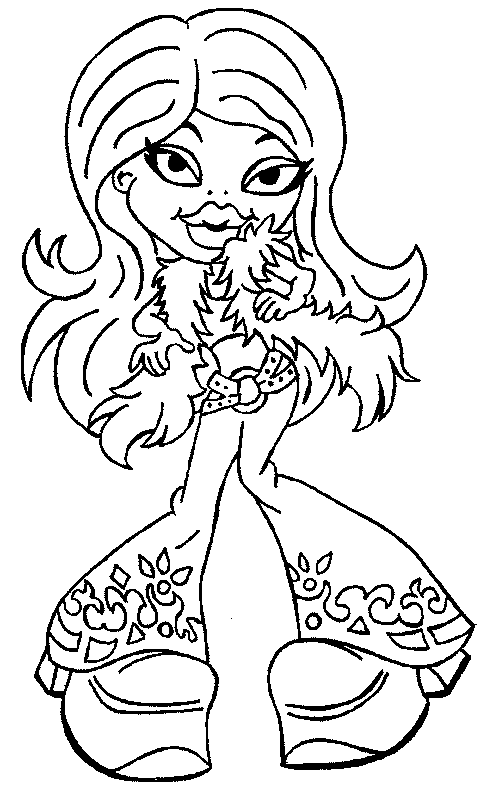 Coloriage 20 Bratz