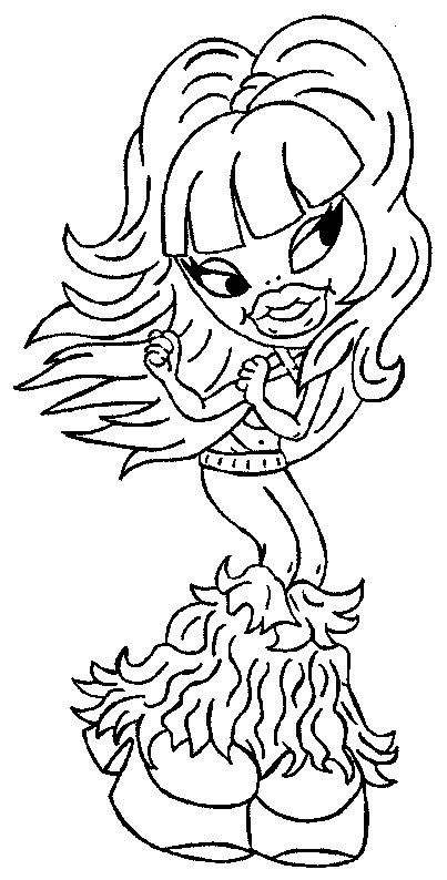 Coloriage 22 Bratz