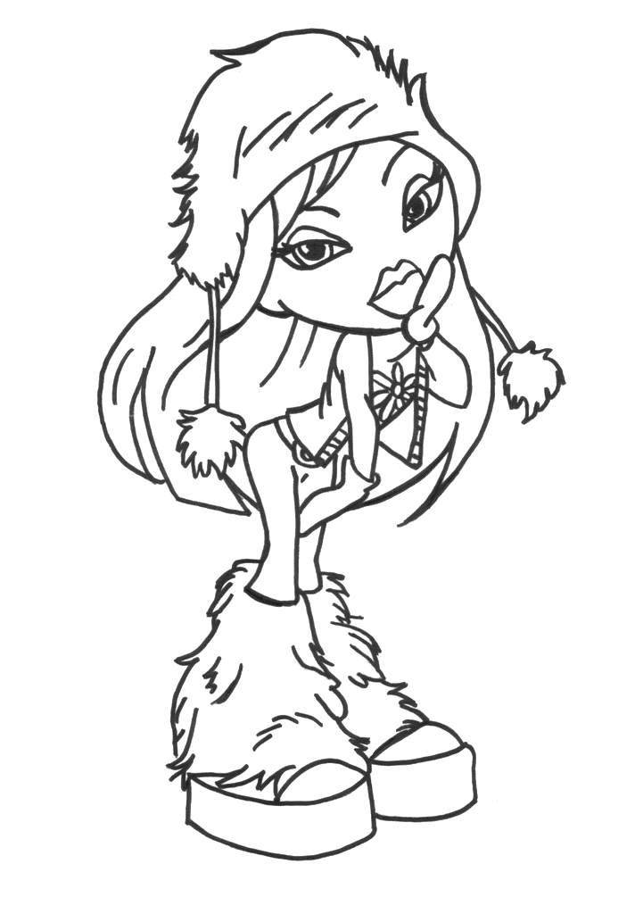 Coloriage 24 Bratz