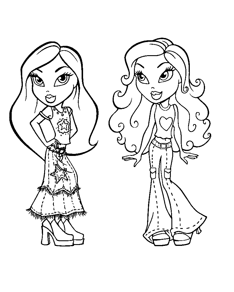 Coloriage 25 Bratz