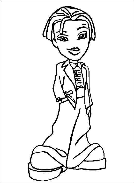 Coloriage 3 Bratz