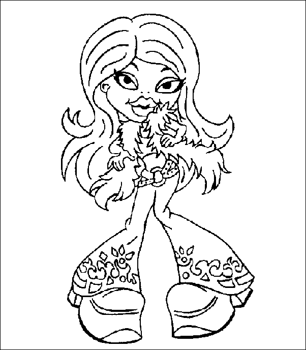 Coloriage 4 Bratz