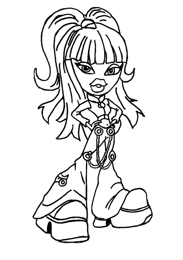 Coloriage 42 Bratz