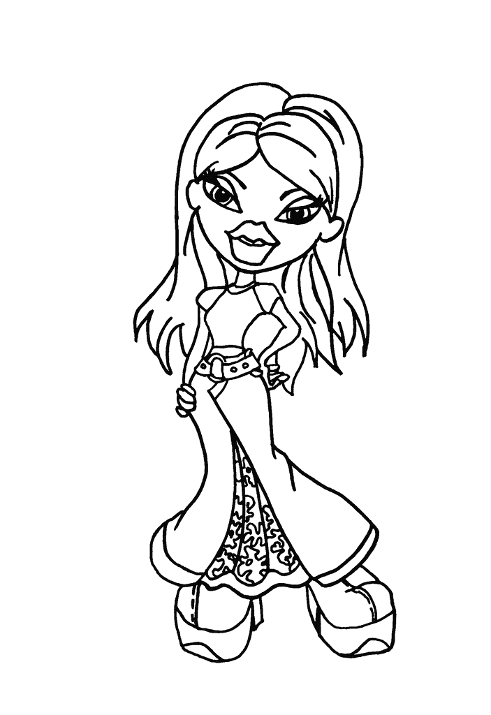 Coloriage 44 Bratz