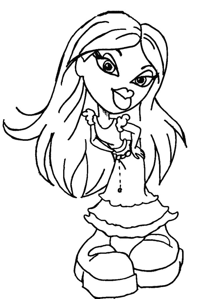 Coloriage 46 Bratz