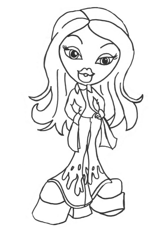 Coloriage 50 Bratz