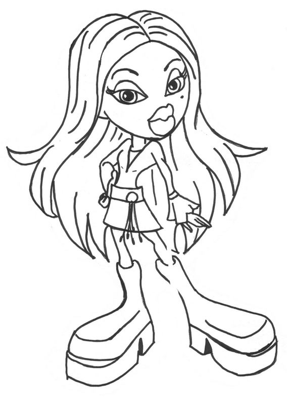 Coloriage 52 Bratz