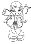 Coloriage Bratz 11