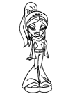 Coloriage Bratz 17