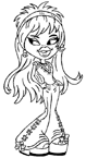 Coloriage Bratz 18