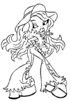 Coloriage Bratz 21