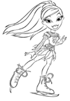 Coloriage Bratz 28