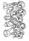 Coloriage Bratz 43